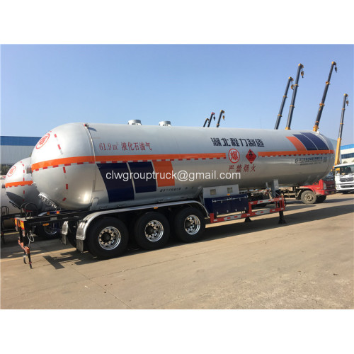 Semi-remorque de gaz de pétrole liquéfié de 36 000 litres