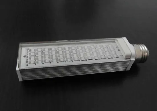 G24, E27 780lm 3900k Horizontal Warm Milky Polycarbonate Led Plug Light / Led G24 Lamp