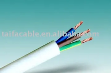 Copper Conductor PVC Insulated Flexible Electric Cable H05VVH2-F cable
