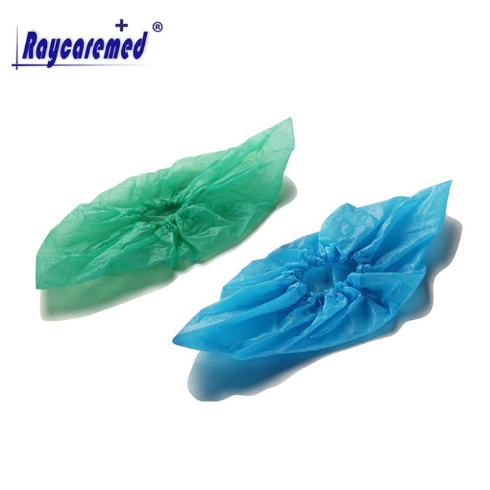 Tampa de sapato de plástico à prova d'água descartável PE CPE