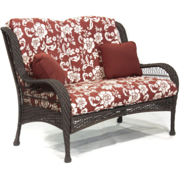 Rattan double sofa chair