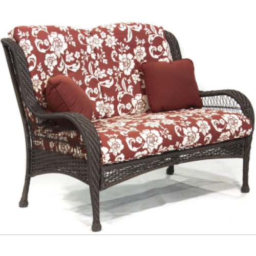 Rattan double sofa chair