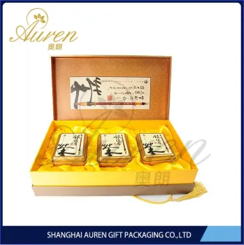 high quality empty paper tea box