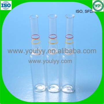 Breaking Ring Clear Glass Ampoule