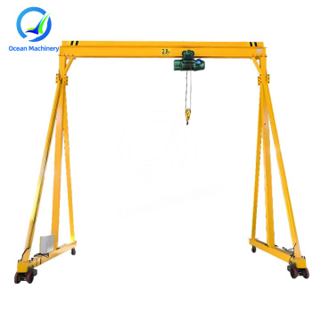 16 Ton Overhead Electric Lifting Gantry Crane