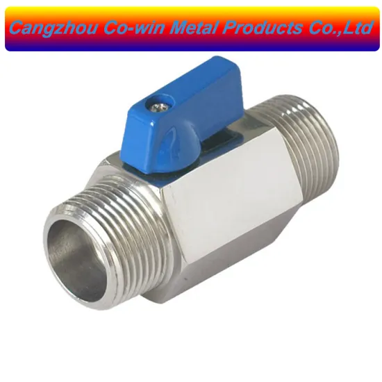 Silicon Sol Casting M/M Mini Ball Valves