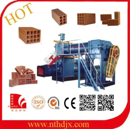 Ecological Mud Brick Press Machine Vacuum Extruder