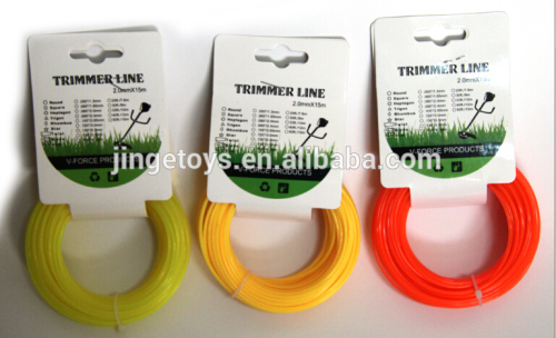 specialty produce brush cutter nylon trimmer line/ Factory direct sales/2.0X15metre