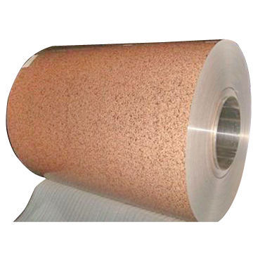 Aluminum Coil, Stone Grain PVDF/PE Color Printing/Coated, 0.02 to 1.0mm Thicknesses