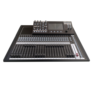 XTUGA T-24 Professional Digital Mixer Console - 24 Channels Motor Fader USB Recording Live Sound Mixing