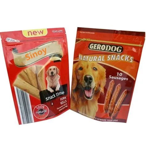 Colorful stand up pouch/pet food bag/cat litter bag