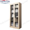 Cabinet de stockage de bureau en bois