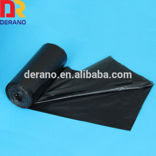 HDPE black roll garbage bags