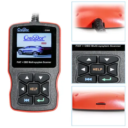 Creator OBDII Multi-System Scanner for FIAT Scan Tool