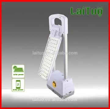 USB foldable rechargeable LED solar table lamp