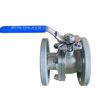 DIN F4 Flanged Ball Valve PN16 ISO5211 Mounting Pad Locking Handle