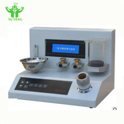 Electronic Micronaire Value Tester for Cotton Fiber Airflow Measurement