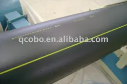 Black or yellow pe gas pipe