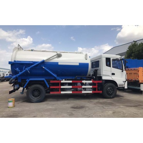 vacuum sewage suction truck