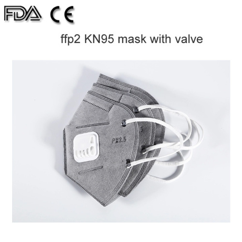 Máscara descartável da dobra de Earloop KN95 N95 com válvula