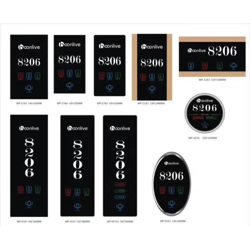 Fashion Hotel Door Plate Custom Design Logo Words With Dnd Please Clean Wait China Manufacturer