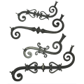  Ornamental wrought iron stair railing baluster Factory