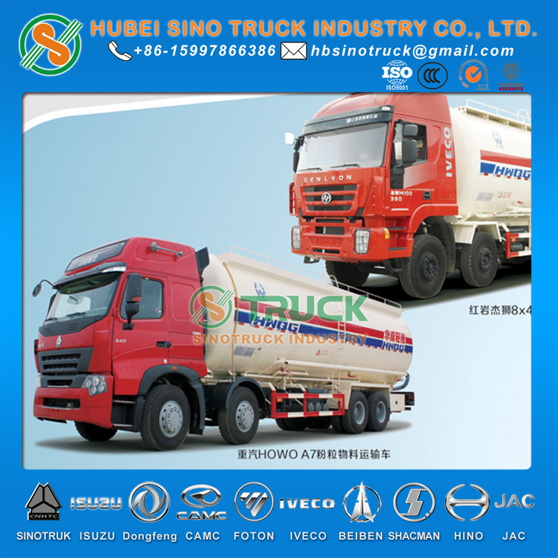 HOWO A7 Cement Powder Truck