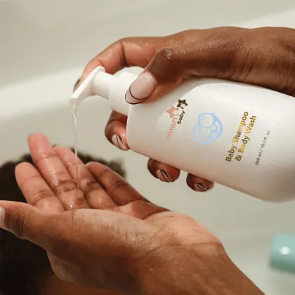OEM Private Label Sulfate-Free 2-in-1 Baby Shower Gel & Shampoo - Moisture Organic Baby Wash