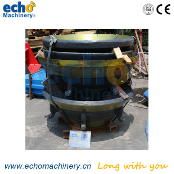 high manganese Minyu concave and mantle for cone crushing