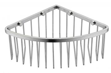 Single tier bath shelf basket