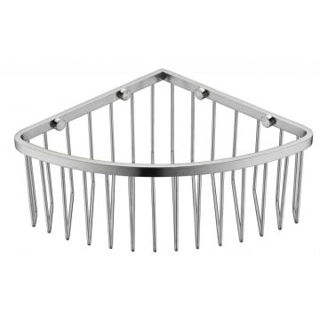 Single tier bath shelf basket