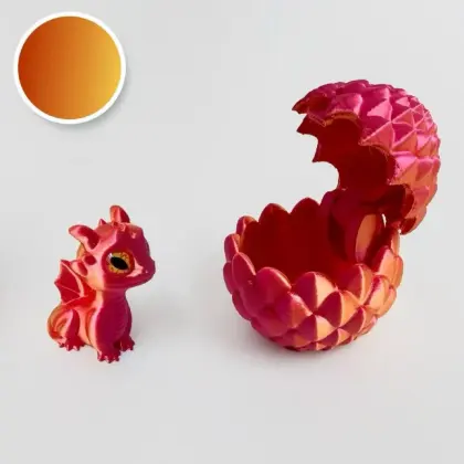 3D Printed Dragon Egg Mini Cute Dragon Surprise Decoration Gift
