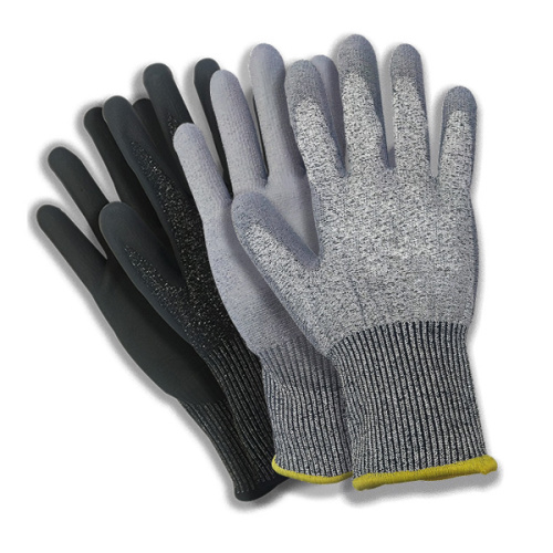 China Large size PU palm Latex-free gloves cut-resistant gloves Manufactory