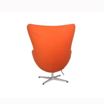 Classic Cashmere Wool Egg Lounge Chair