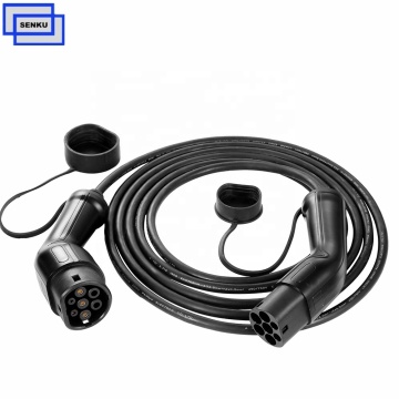 Senku 3 Phase 16A 415V AC Fast Charge EV Cable Type 2 to Type 2