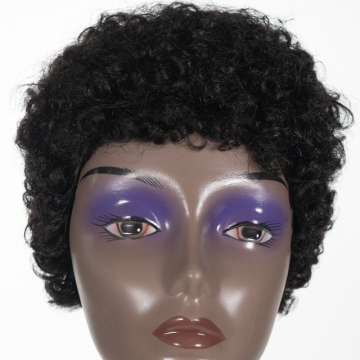 Wholesale Water Weave Machine Made Bob Wig Short Curl Virgin Cuticle Aligned Hair Brazilian Hair Wigs for Black Woman