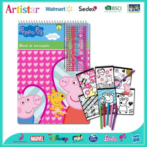 PEPPA PIG attractive colouring set
