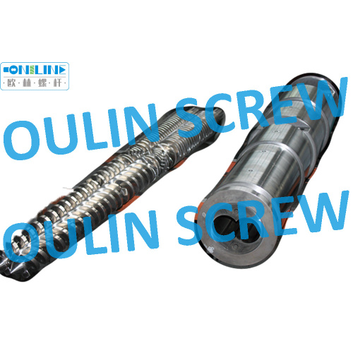 Jwell 55/120 Twin Conical Screw and Barrel for PVC