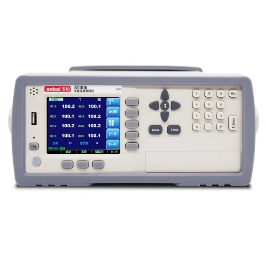 AT4116 Multi-Channel Temperature Meter Thermometer