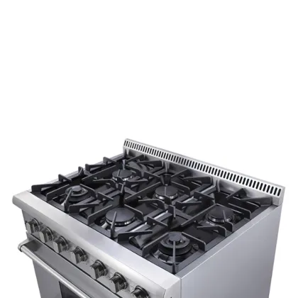 Wholesale Luxury kitchen appliances 6 burners gas cooking range brands