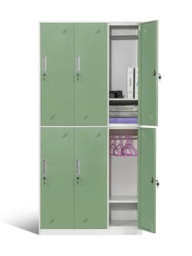 2 Tier Metal Locker for Schools 6 Doors