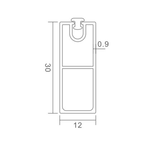 Hochwertige Kleidungsrohr