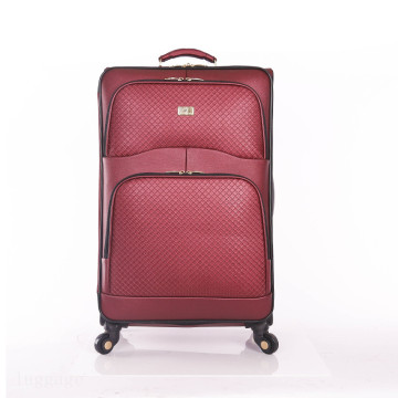 Noble and elegant red fashion luggage for lady