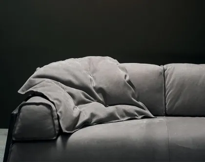 Grey Cloth upholstered sofa comfortable bolia sofa