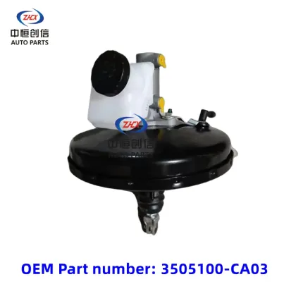 Brake master cylinder with vacuum pump for C37