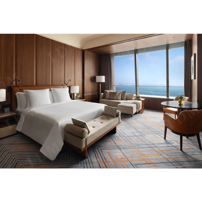 Móveis de quarto de hotel de luxo móveis no hotel