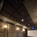 Painéis de teto acústicos de tecido KTV personalizados