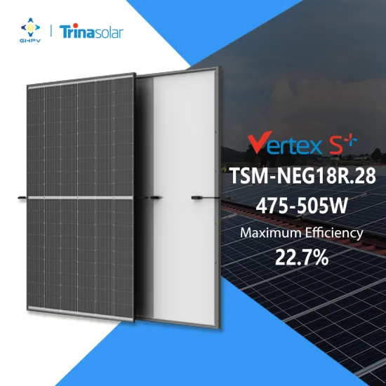 Trina Solar Panels: Vertex S+ TSM-Neg18R Series - High Efficiency Mono Dual Glass Modules