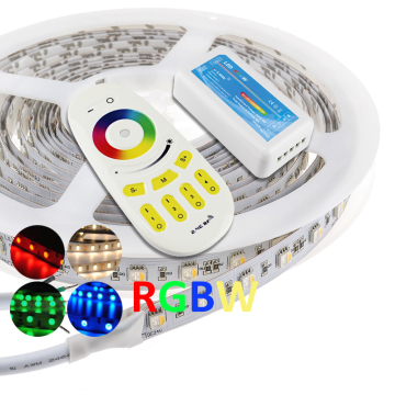 2.4GHz LED Controller DC12-24V RF Touch Remote RGBWW 5 Channel 5050 LED Strip Controller - Factory Sale