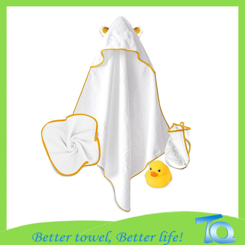 Baby Bamboo Towels And Washcloths With Hood